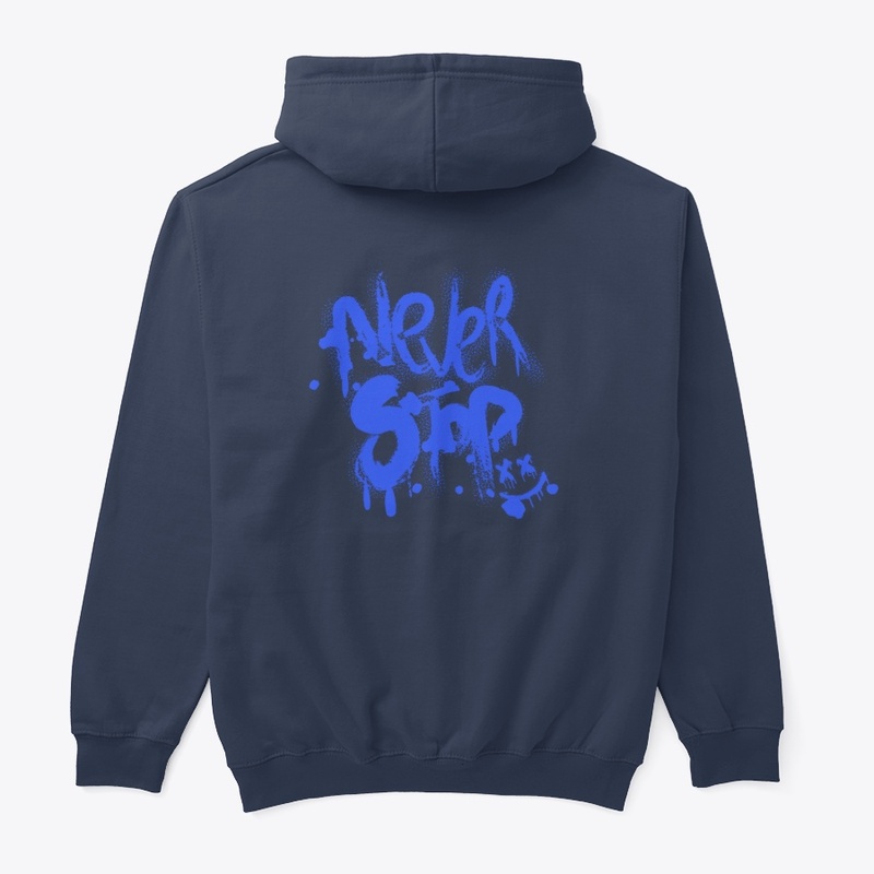 NEVER STOP PULLOVER HOODIE