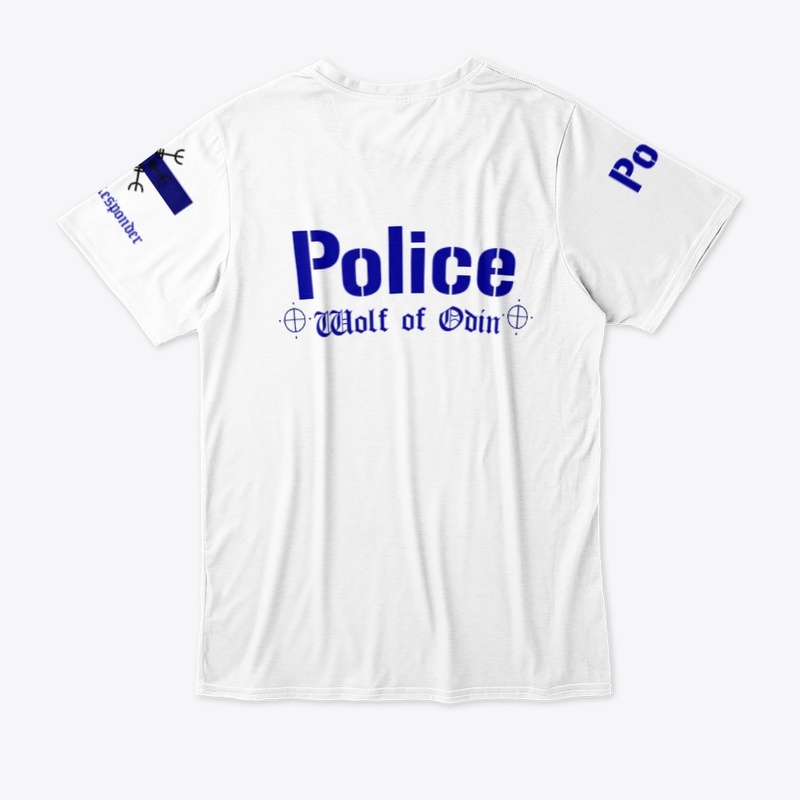 Wolf of Odin Police Shirt