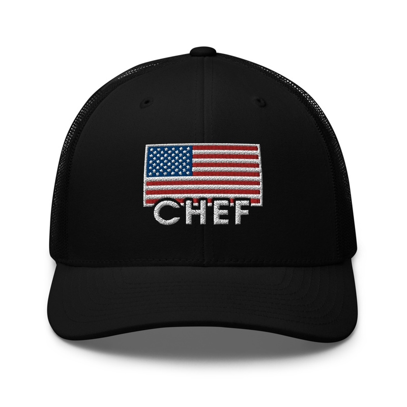 Proud American Chef Cap 