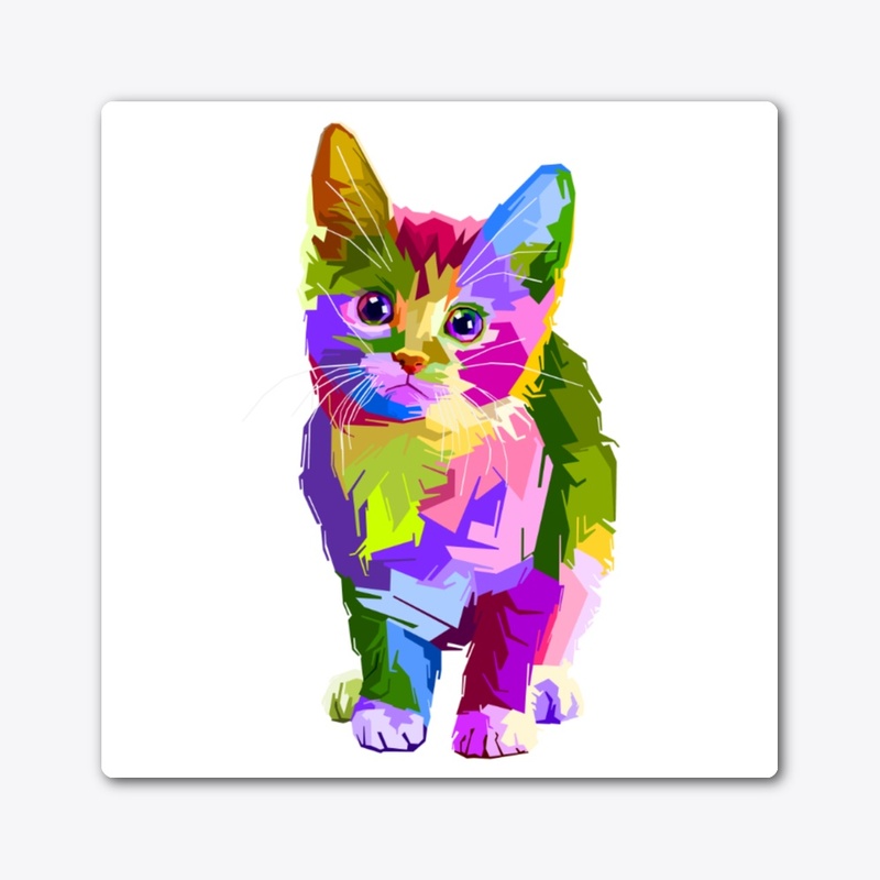 Cat Die Cut Sticker