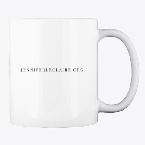 Mornings With The Holy Spirit Mug White T-Shirt Back