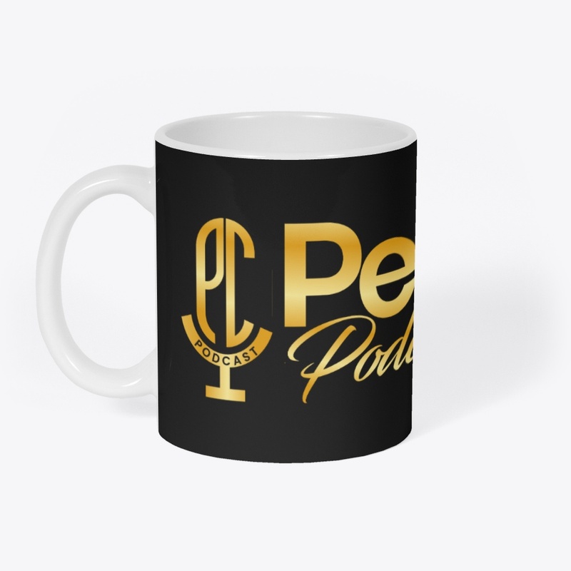 Pell City Podcast (Black with Gold Text)