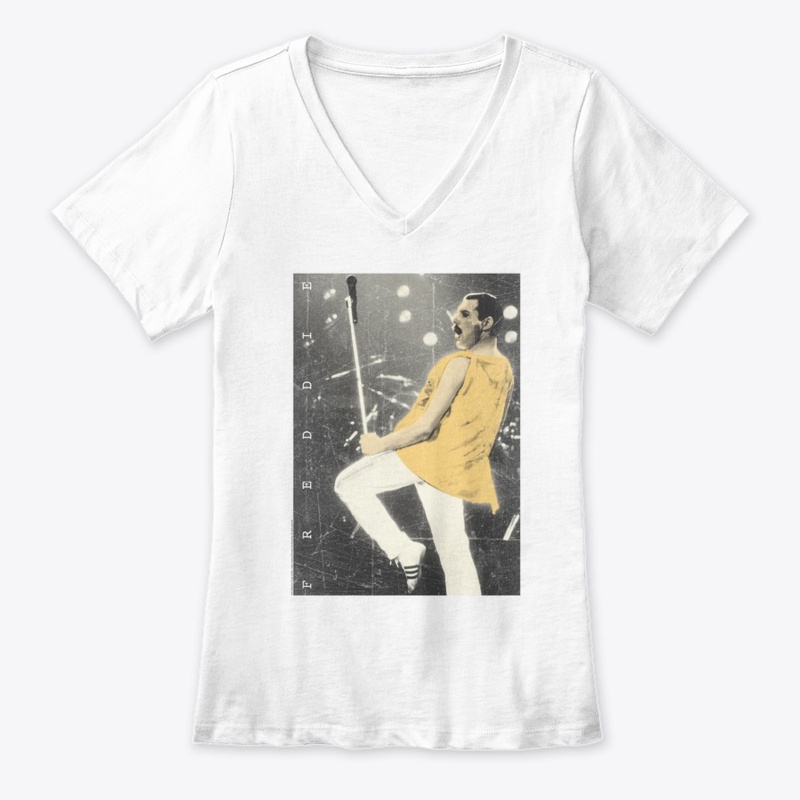 Freddie Mercury Official Live Pose Yellow Icon old