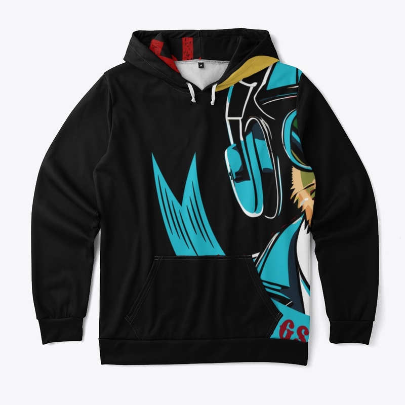 Cute Dog with Rainbow Sunglass T-Shirt