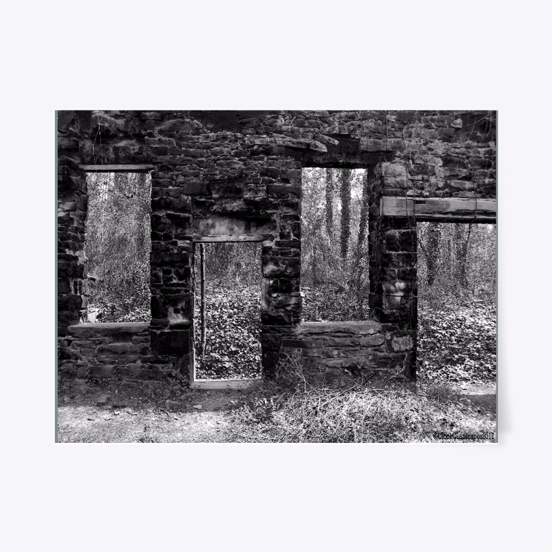 Ruin Wall with Windows