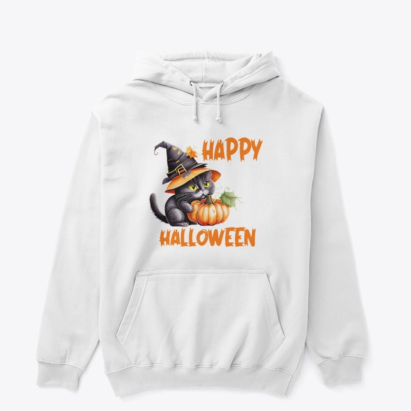 Halloween Cat Shirt , Halloween Tshirt