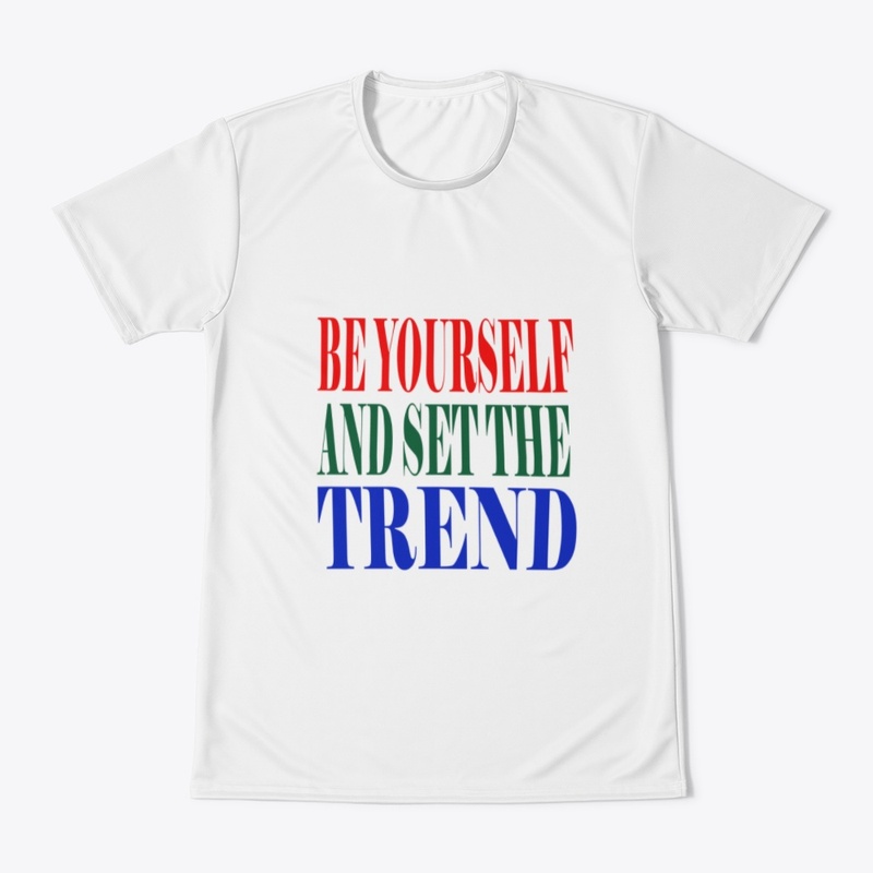Be yourself and set the trend color