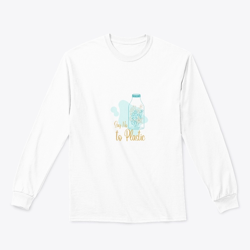 Say no to plastic simple design