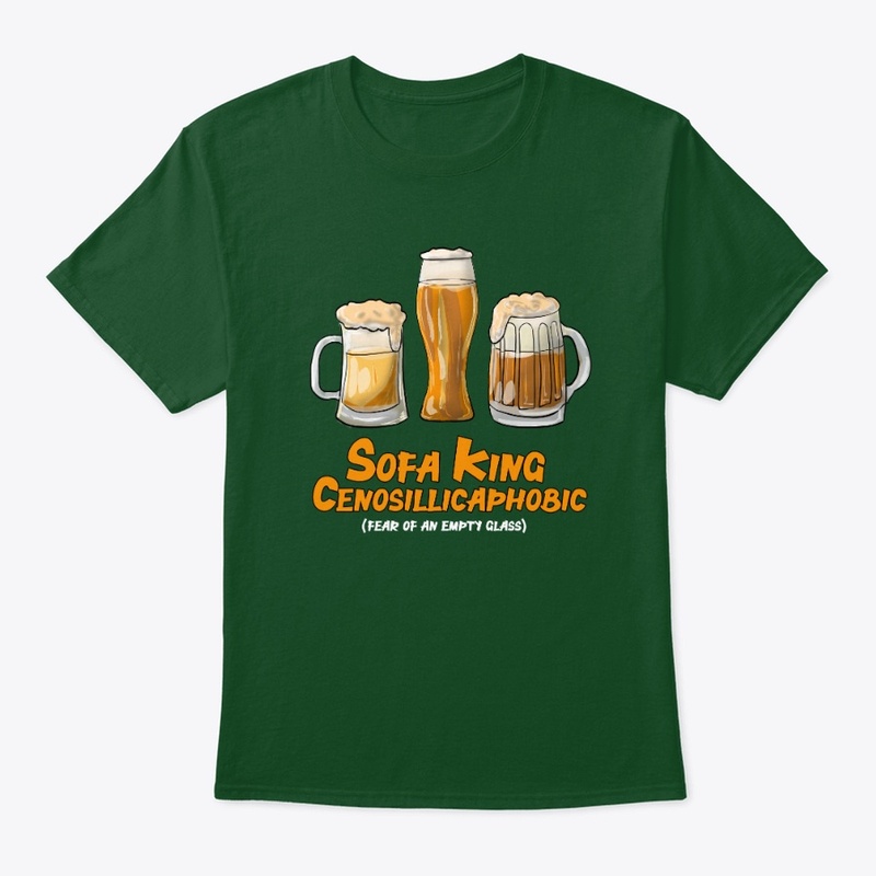 Sofa King Cenosillicaphobic T-Shirt