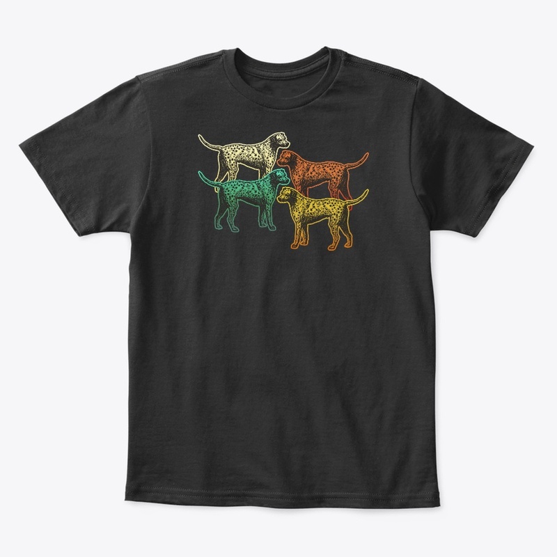 Vintage Retro Dalmatian For Dog Lover