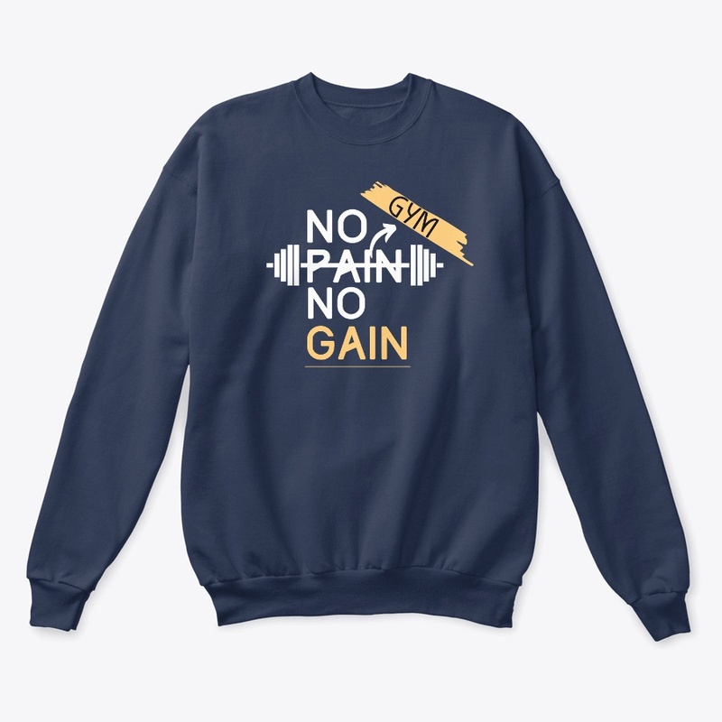 No PAIN no GAIN gym unisex HQ design