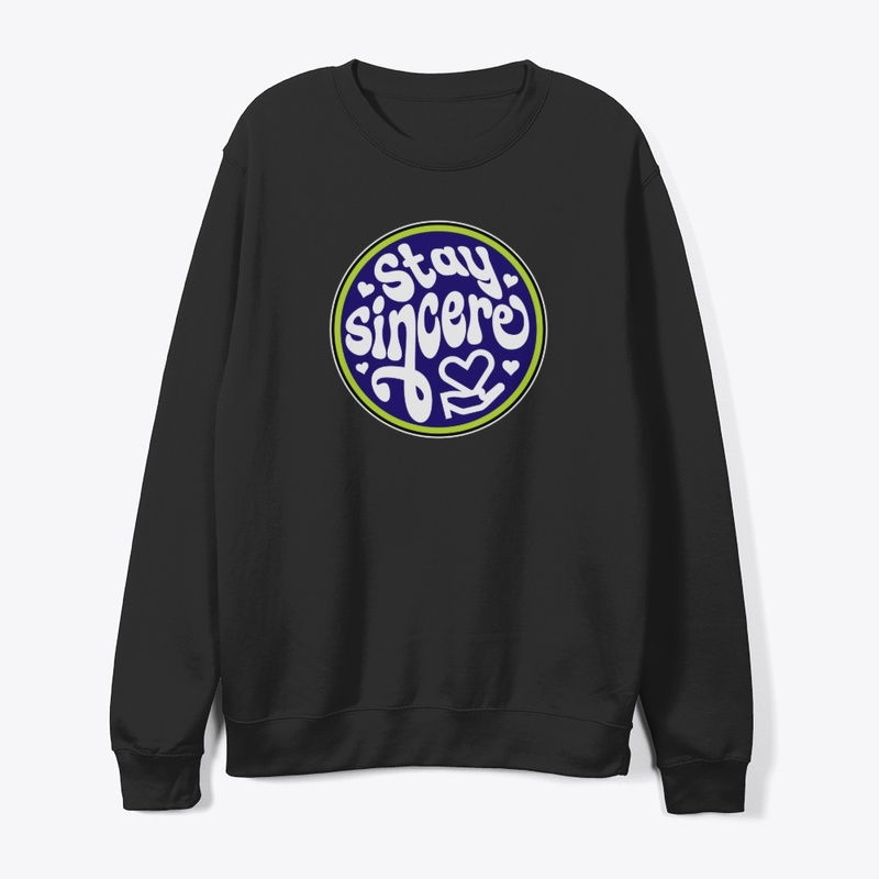 Stay Sincere Typography Quotes Lettering