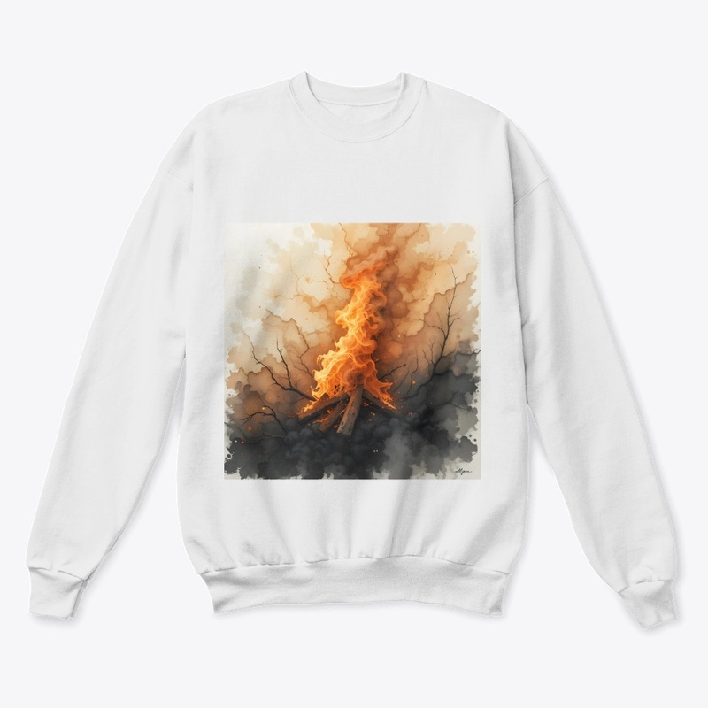 A fire that feels warm