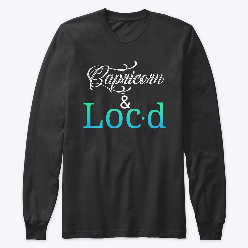 Capricorn & loc'd zodiac tee shirt