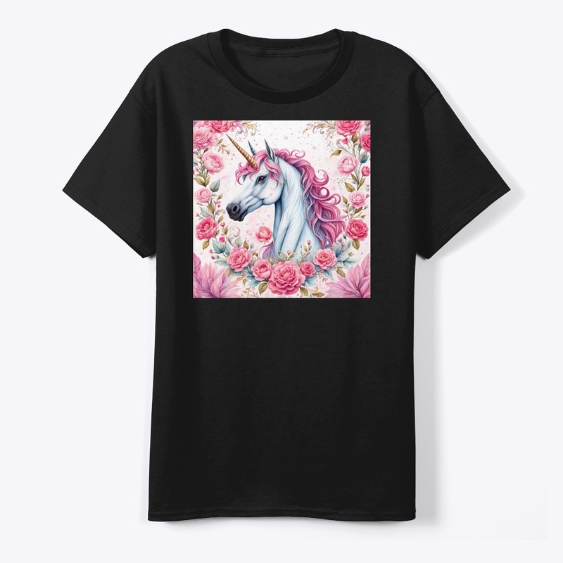 Unicorn Among Roses