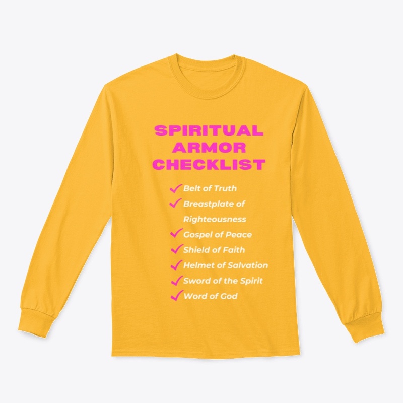 Spiritual Armor  Checklist 