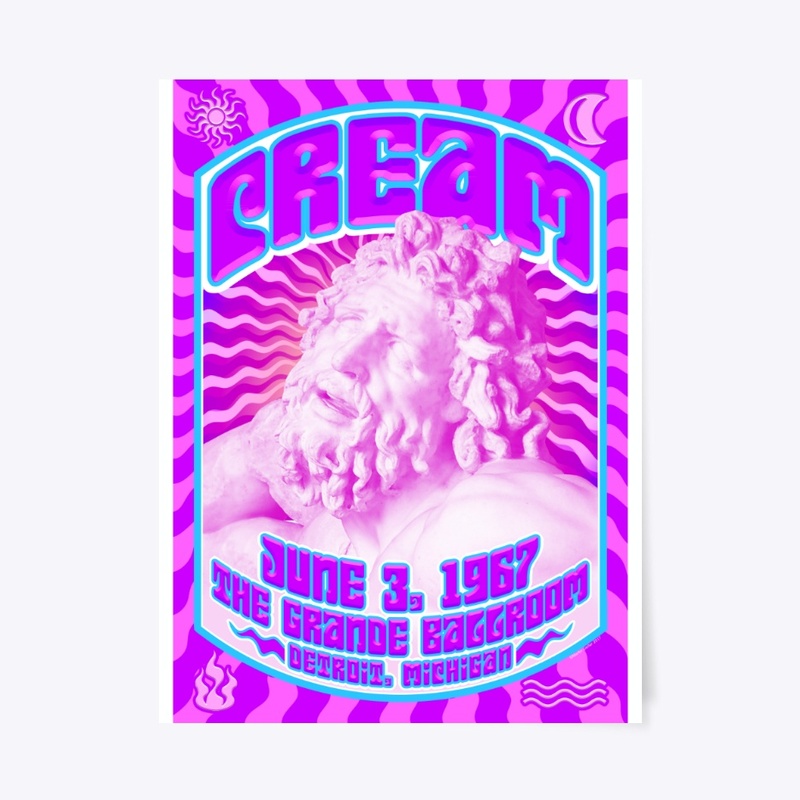 Psychedelic Poster - Cream