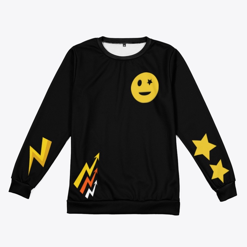 smiley crewneck