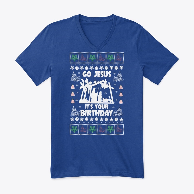 Go Jesuss Ugly Christmas Sweater