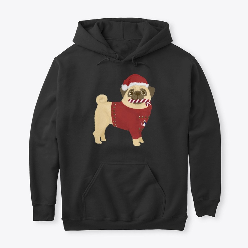 Xmas Pug Classic T-Shirt