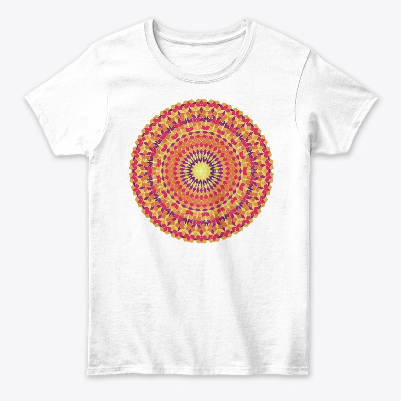 Mosaic Flower Pattern