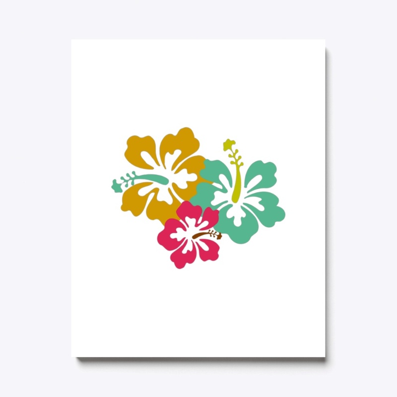 Three colors flowers! 