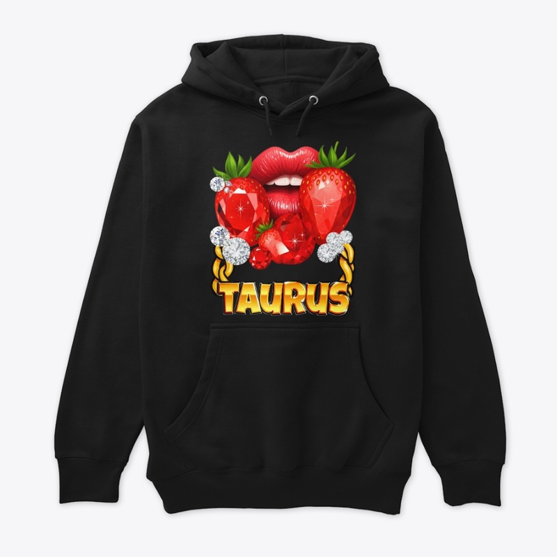 Taurus Gold Chain Lips