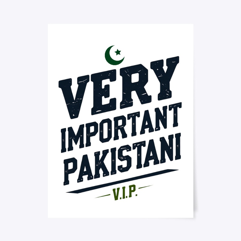 Pakistani VIP Pride Roots & Heritage