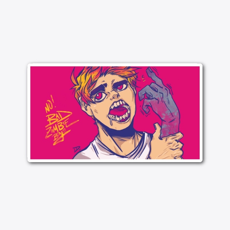 NO! BAD ZOMBIE BOY!