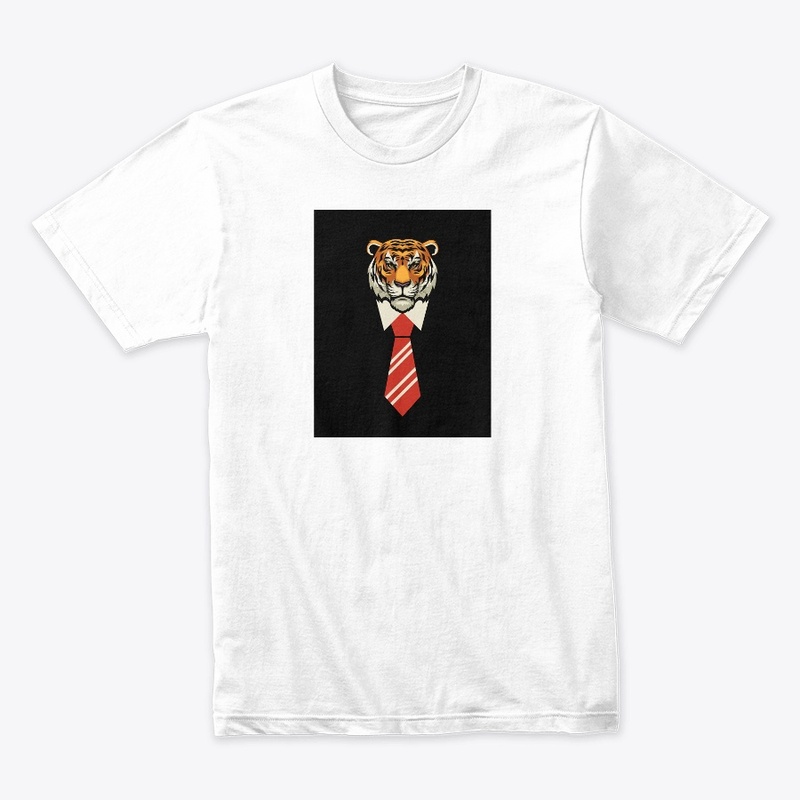 Black hoodie with tiger graphics 