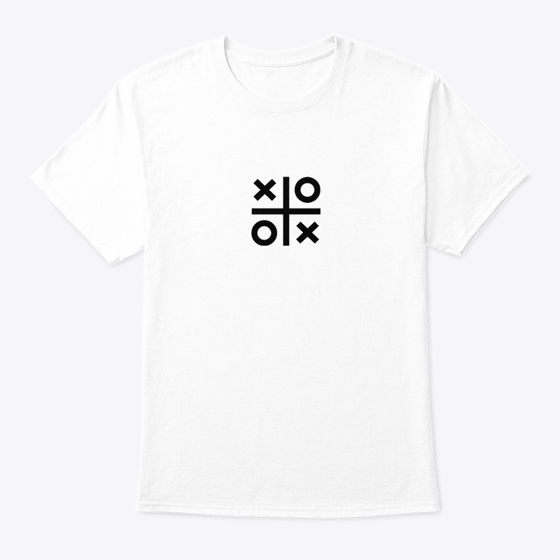 tic tac toe printed topwear