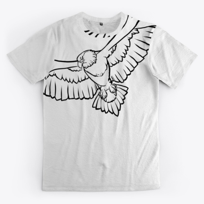 Be Free- Flying Eagle T-shirts  