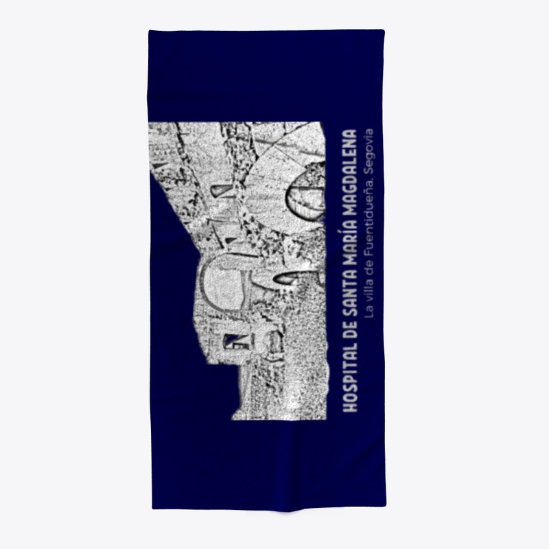 Hospital Magdalena en ruinas de pueblo 