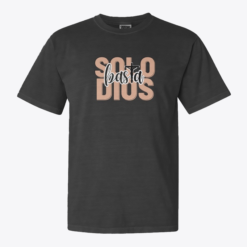 Catholic Tshirt Solo Dios Basta