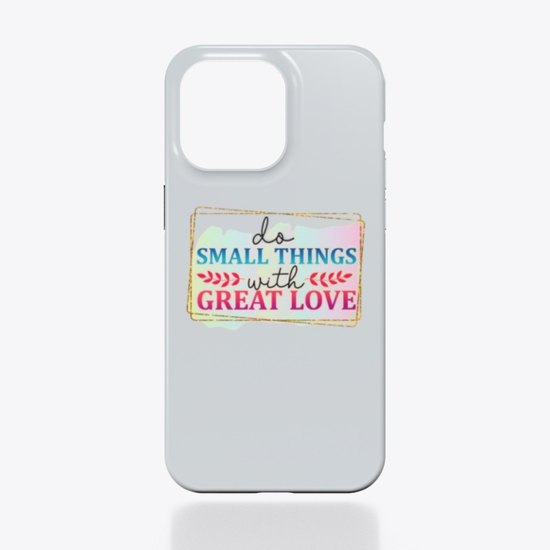 Small things makes big changes to life