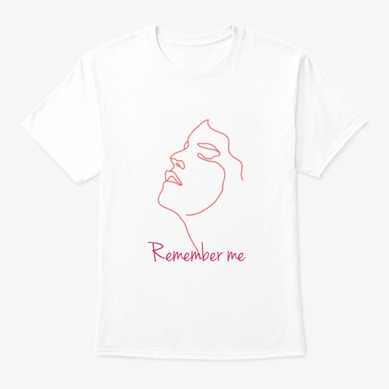 Remember me design t-shirt 