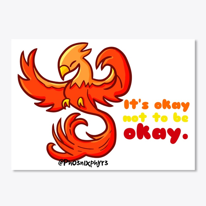 It's Okay sticker
