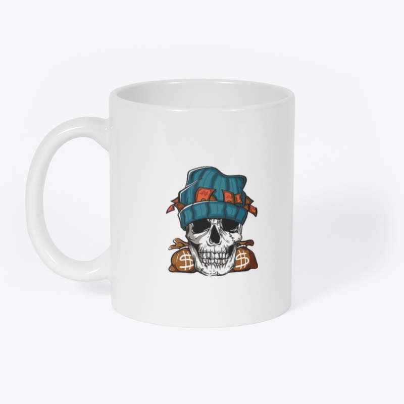 Graffiti skull design 