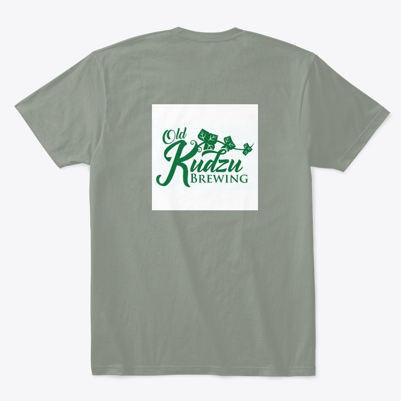 OKB- Design on back of shirt. 