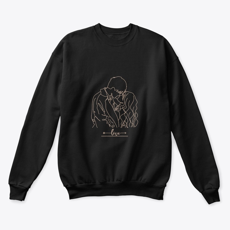 "Couple Love" Simple T-Shirt