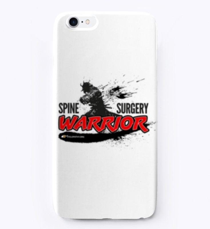 Spine Surgery Warrior black design