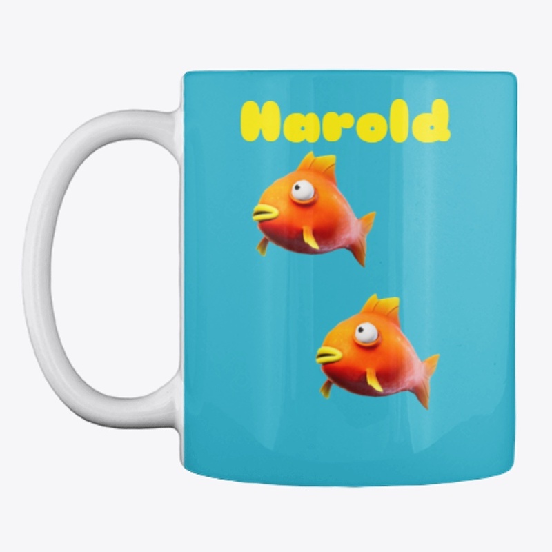 Harold the flopper mug