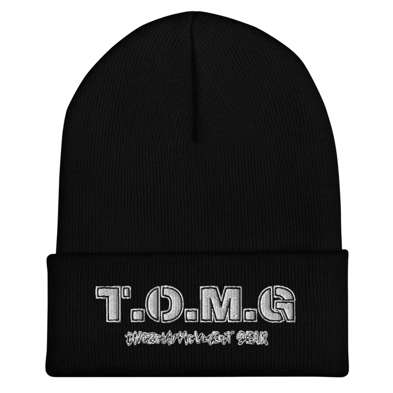 T.O.M.G Beanie (WHIT3 LOGO)