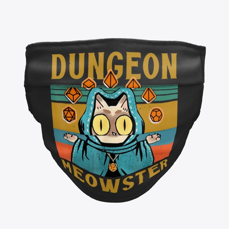 Dungeon Meowster Cat T-shirt
