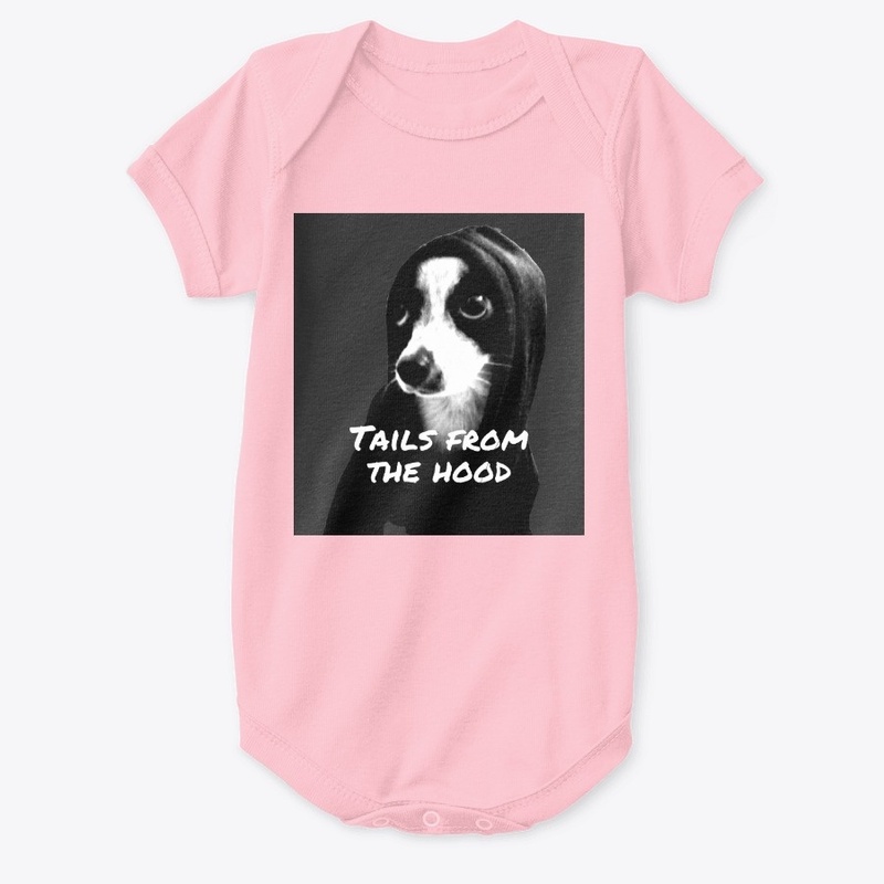 Funny tails from the hood cute dog