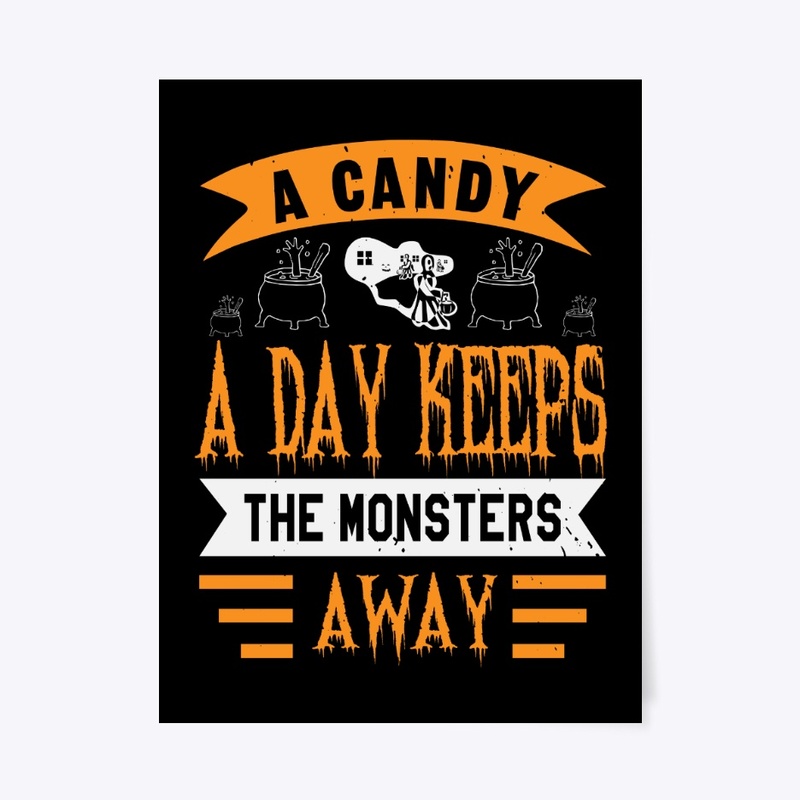 A Candy A Day Keeps Monsters Away