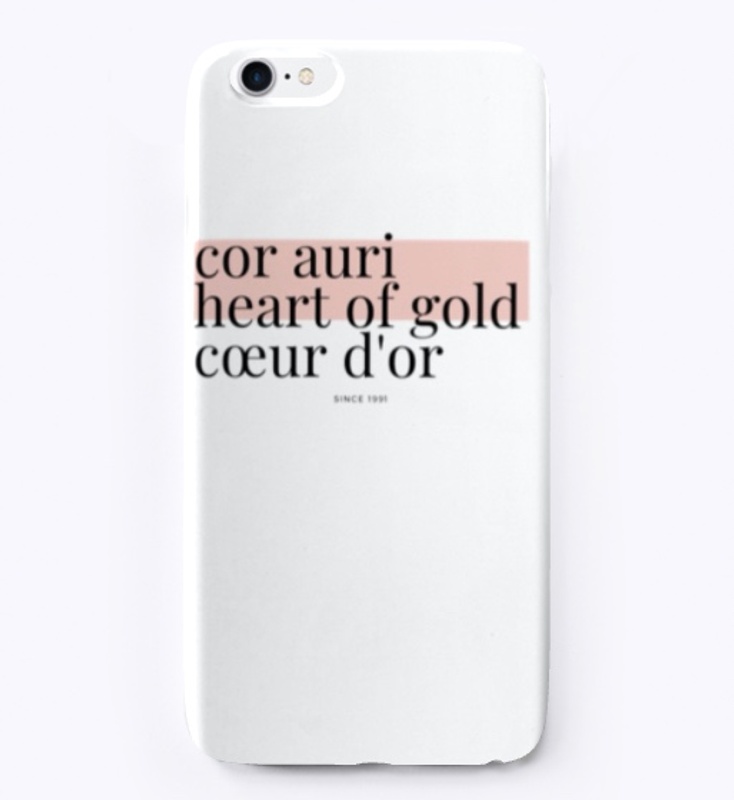 Heart of Gold iPhone Case