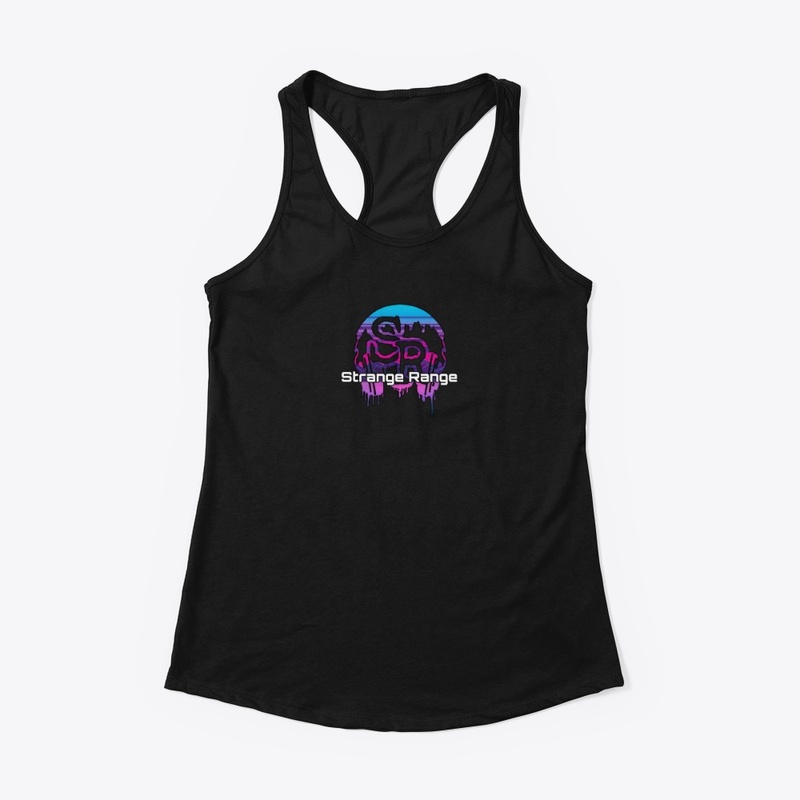 Strange Vapor Wave Back Logo