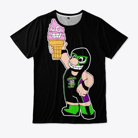 Coney Time Black T-Shirt Front