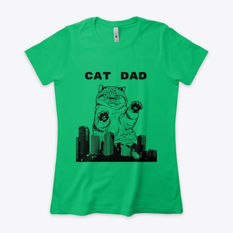 CAT  DAD T SHIRT MUG,BAG,PHONE ACCESSORY